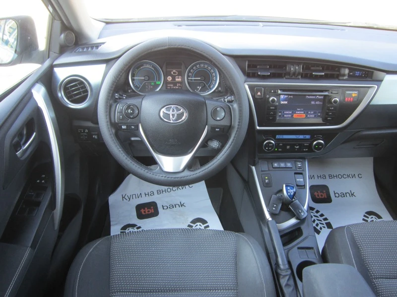 Toyota Auris 1.8 HYBRID/99ps, снимка 16 - Автомобили и джипове - 46096758