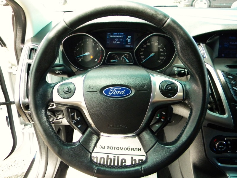 Ford Focus 1.6T-6ck* 186000km* TITANIUM* КАТО НОВ* EURO5A, снимка 17 - Автомобили и джипове - 46407757