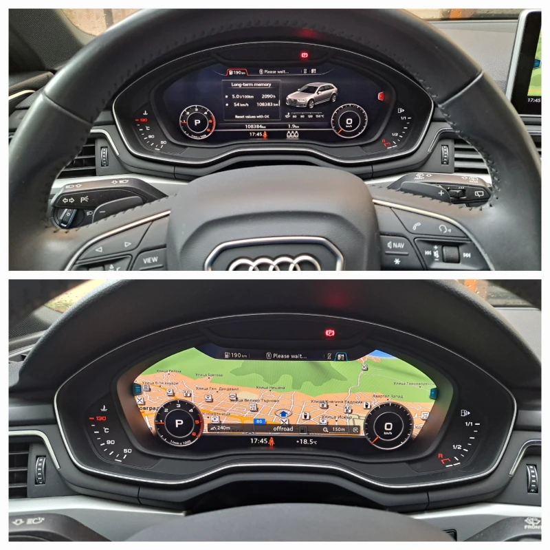 Audi A4 2.0Tdi Black Edition-Virtual Cockpit, снимка 12 - Автомобили и джипове - 47494716