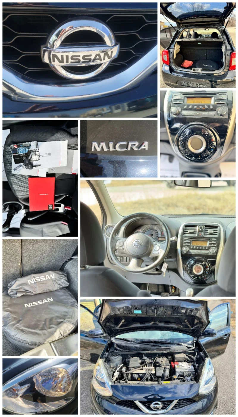 Nissan Micra 1.2 EURO 6B GPL , снимка 16 - Автомобили и джипове - 49246881