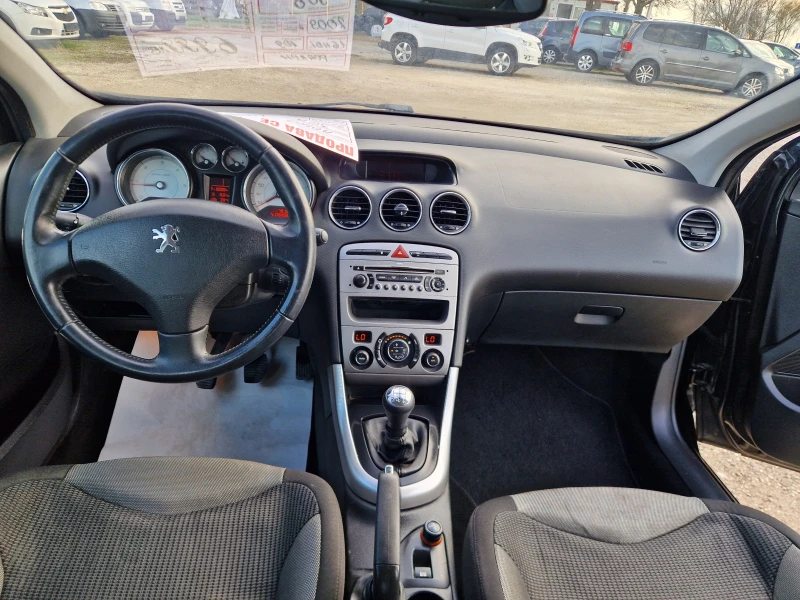 Peugeot 308 1.6/HDI/ПАНОРАМА, снимка 11 - Автомобили и джипове - 49597765