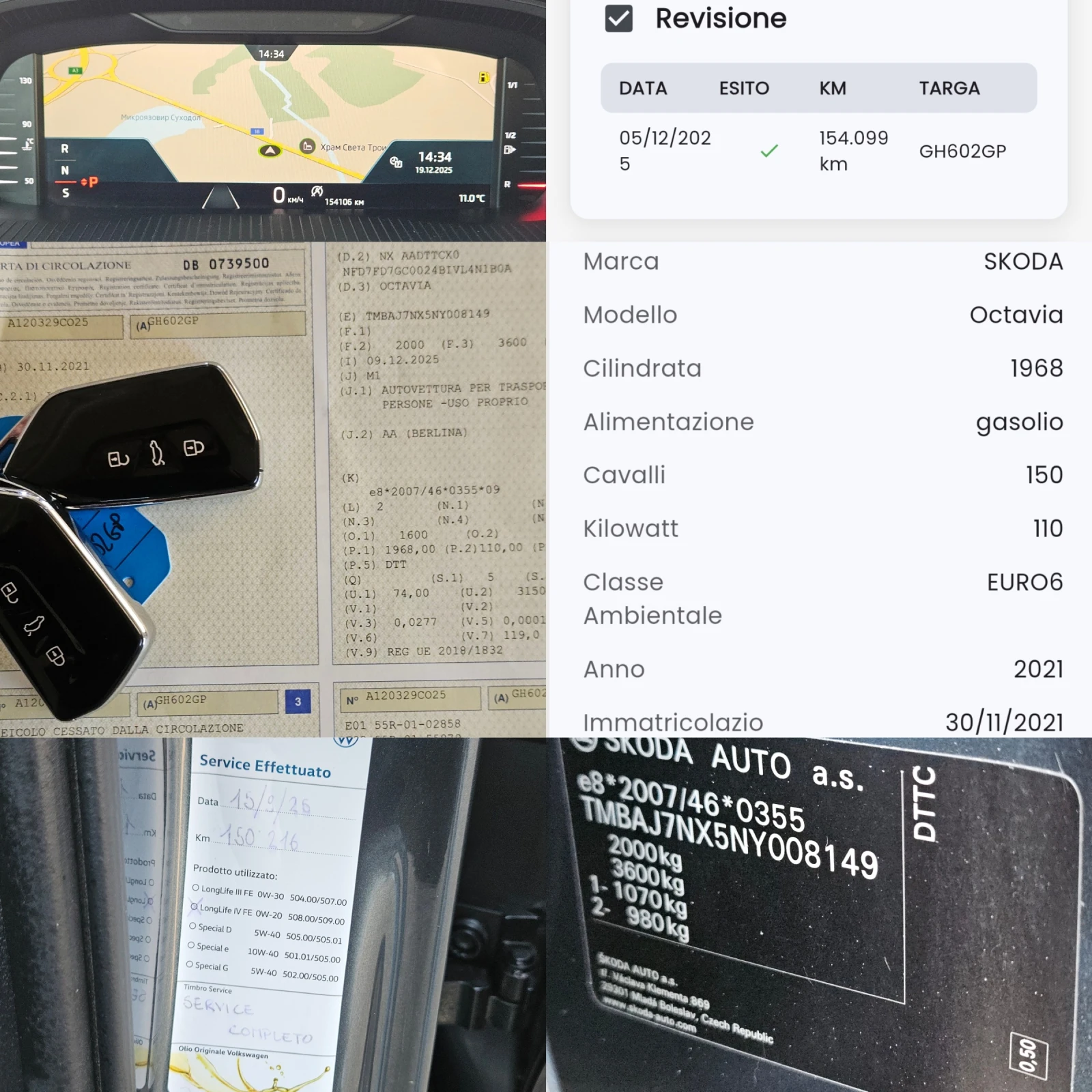 Skoda Octavia 2.0TDI/Executive/LED/DISTRONIC/CARPLAY/NAVI/������ | Mobile.bg � ����������� 12