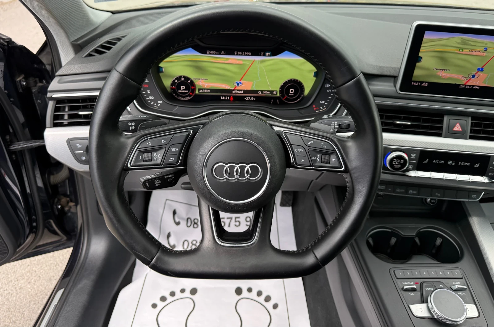 Audi A4 2.0-TDI-quattro-S-line+ + ДИГИТАЛЕН КИЛОМЕТРАЖ, снимка 8 - Автомобили и джипове - 54355351