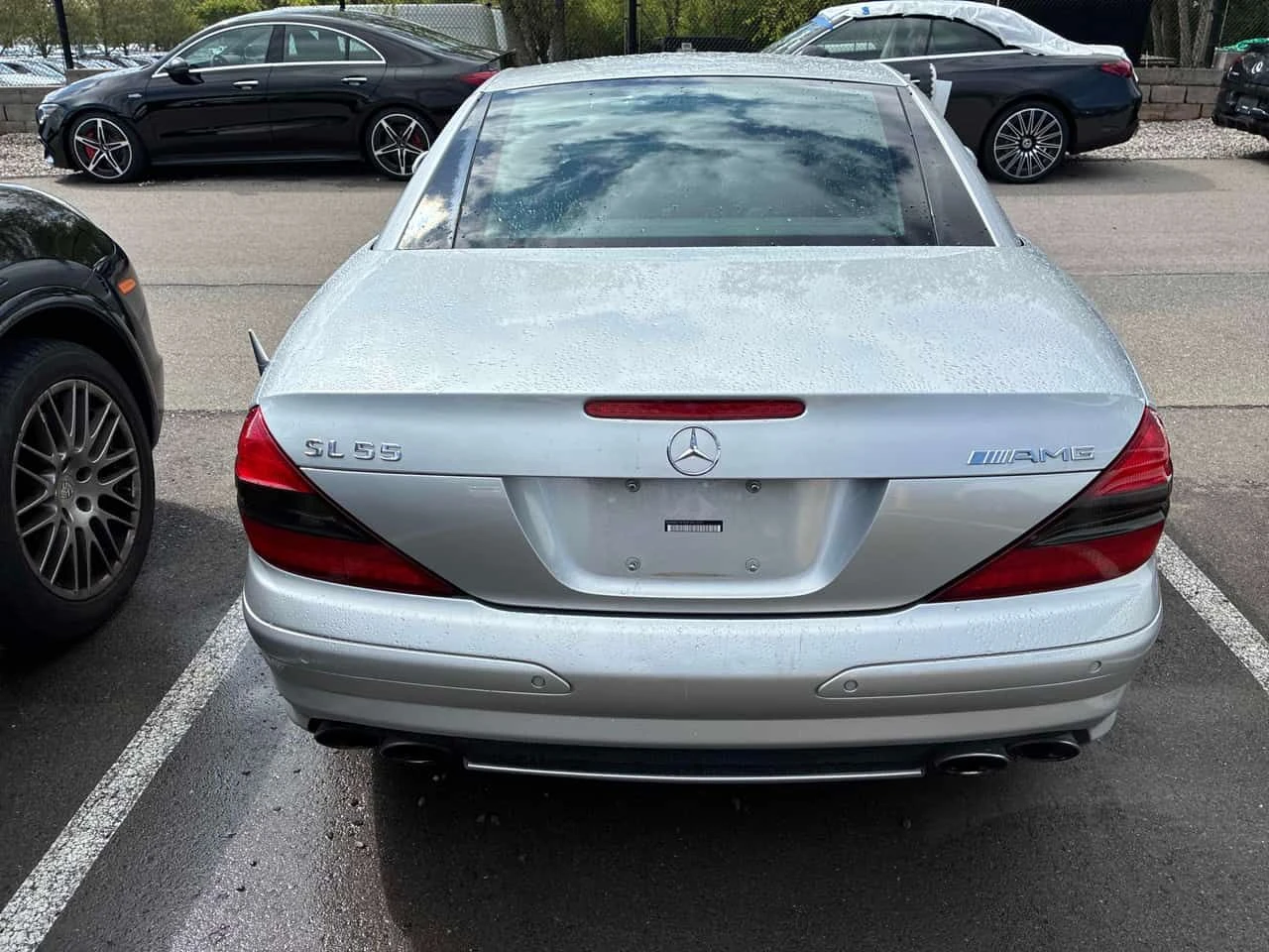 Mercedes-Benz SL * 5.4L AMG * АВТОКРЕДИТ БЕЗ ПЪРВОНАЧАЛНА ВНОСКА* , снимка 4 - Автомобили и джипове - 54717449