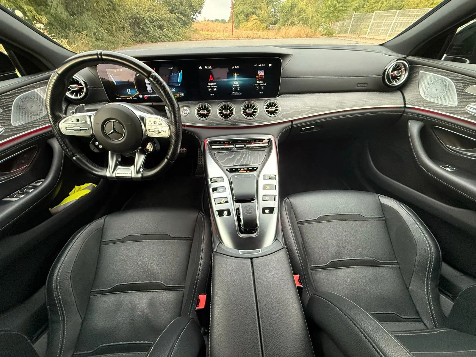 Mercedes-Benz AMG GT 53/4MATIC/435HP/PANO/360/BURM/MEMO/CPLAY/596q, снимка 7 - Автомобили и джипове - 55663267