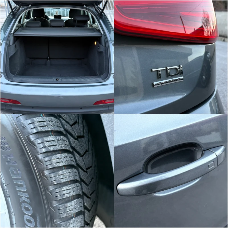 Audi Q3 2.0TDI, QUATTRO, 170HP, LED, снимка 15 - Автомобили и джипове - 52933471