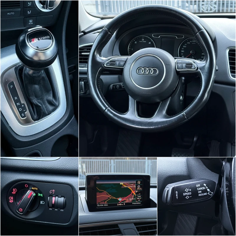 Audi Q3 2.0TDI, QUATTRO, 170HP, LED, снимка 14 - Автомобили и джипове - 52933471