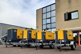 Генератори под наем до 90 KW и вишки под наем , снимка 1