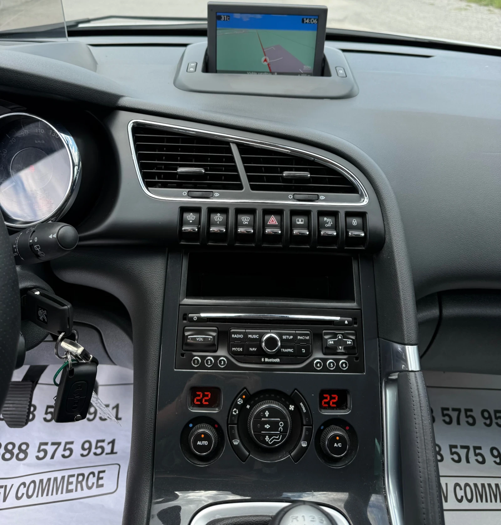 Peugeot 3008 1.6-BLUEHDI-123.000km-��������-������-HEAD UP | Mobile.bg � ����������� 9