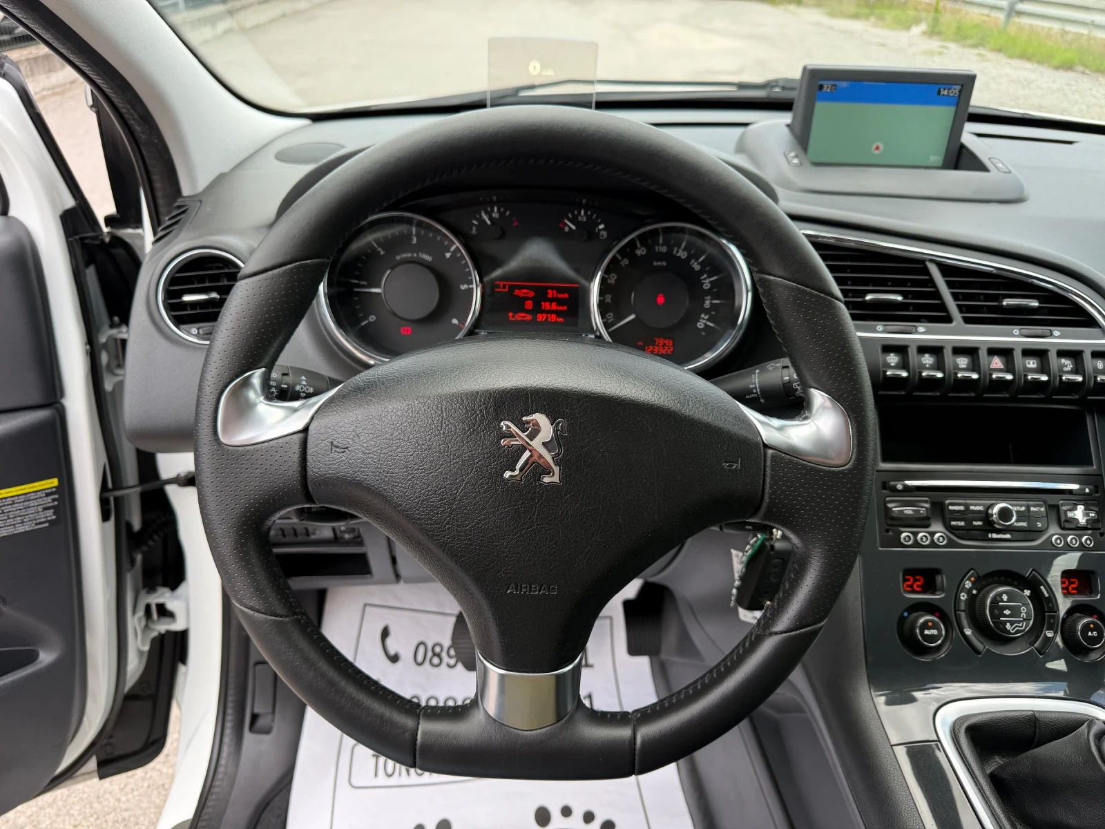 Peugeot 3008 1.6-BLUEHDI-123.000km-��������-������-HEAD UP | Mobile.bg � ����������� 8