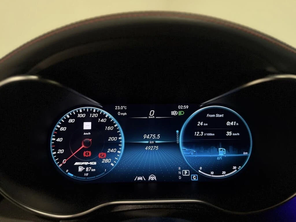 Mercedes-Benz GLC AMG 43* АвтоКредит * (Цена до БГ), снимка 11 - Автомобили и джипове - 55669075