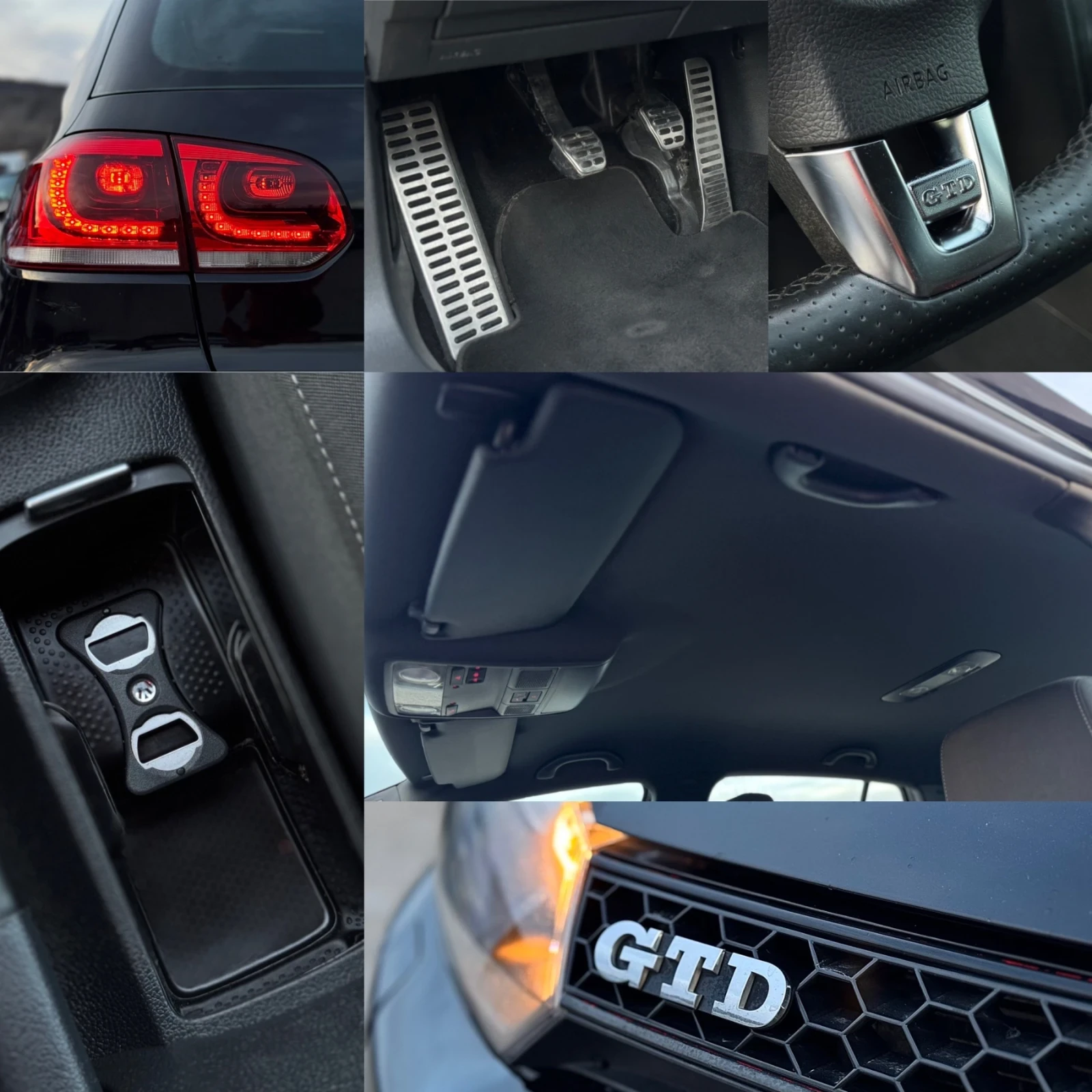 VW Golf 2.0TDI 170кс 6с GTD РЕКАРО ПОДГРЕВ ЛЕД-СТОПОВЕ | Mobile.bg — изображение 17
