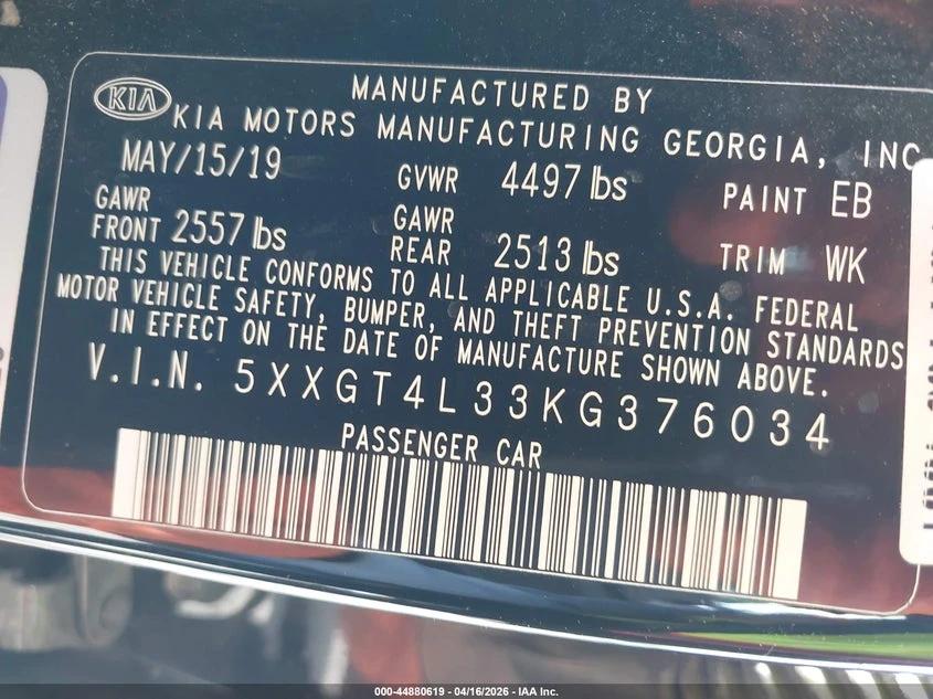Kia Optima 2.4L I-4 DI, DOHC, VVT, 185HP Front Wheel Drive | Mobile.bg � ����������� 9