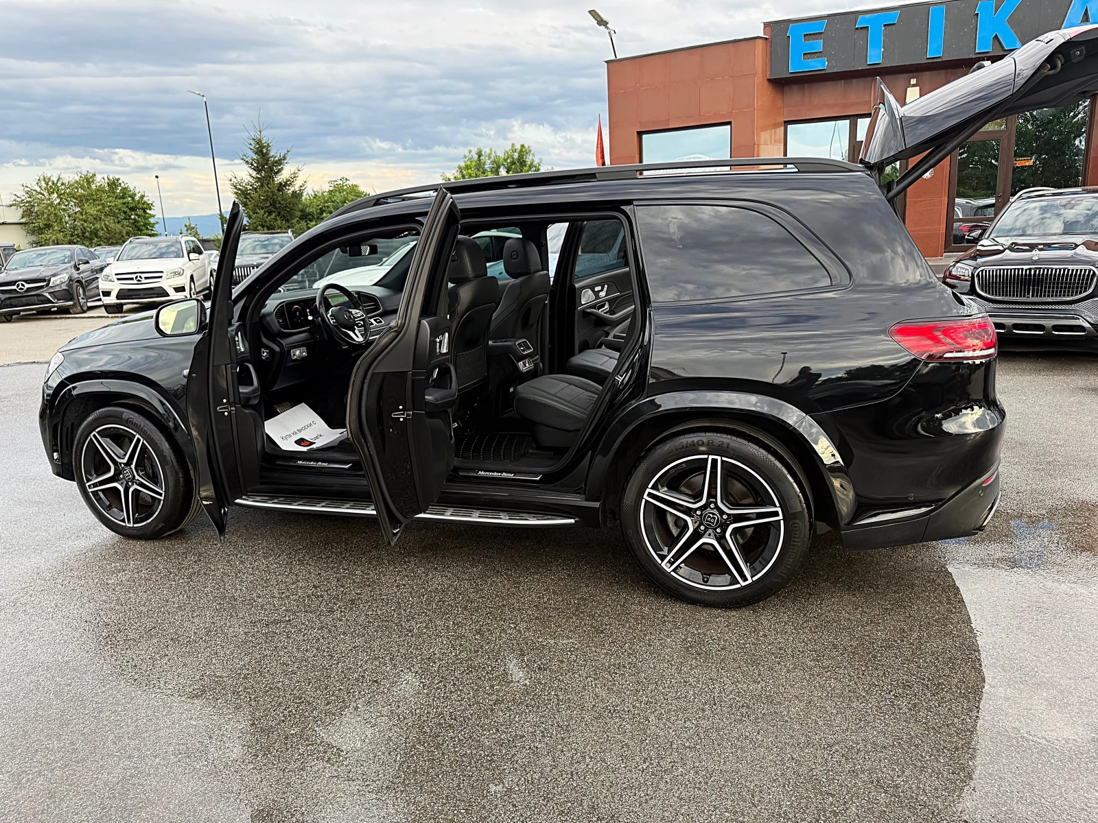 Mercedes-Benz GLS 450 BRABUS-DISTRONIK-PANORAMA-350KAMERI-BURMESTER-FILL, снимка 14 - Автомобили и джипове - 55255011
