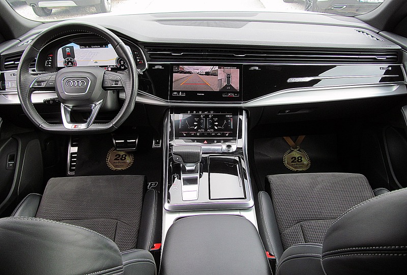 Audi Q8 5.0TDI+ + + S-line/SQ8-OPTICA/MATRIX/СОБСТВЕН ЛИЗИ, снимка 14 - Автомобили и джипове - 43833049