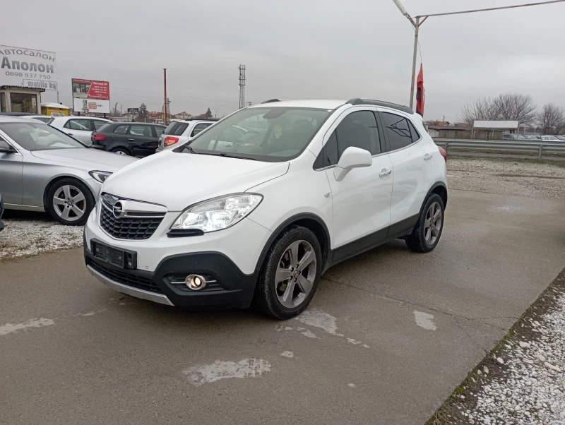 Opel Mokka ГАЗ, КОЖА, НАВИГАЦИЯ , снимка 1 - Автомобили и джипове - 48498090