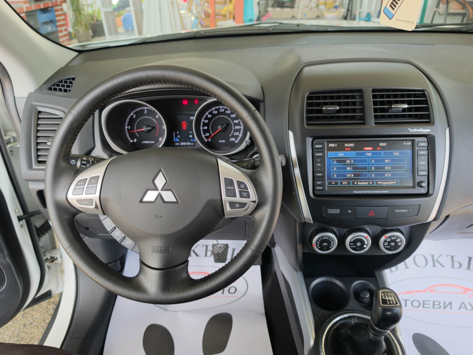 Mitsubishi ASX 1.8* 150��* 4�4* ����* ����* ���� | Mobile.bg � ����������� 9