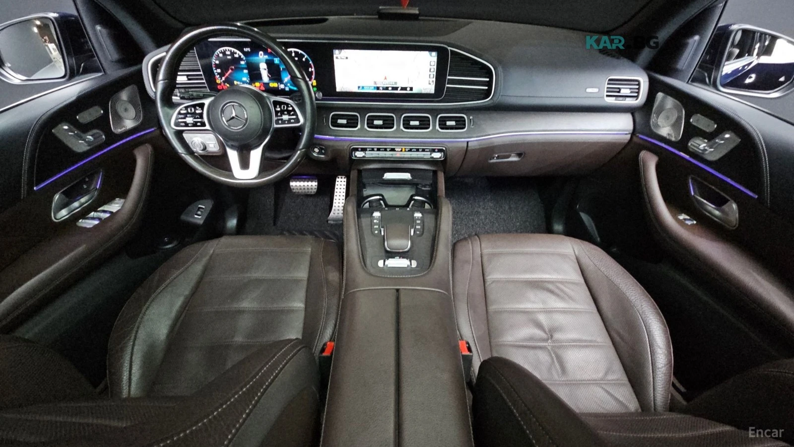 Mercedes-Benz GLS 400 D* 4MATIC* КОЖА* ПОДГРЕВ* ОБДУХВ* BURMASTER* PANO*, снимка 6 - Автомобили и джипове - 55775454