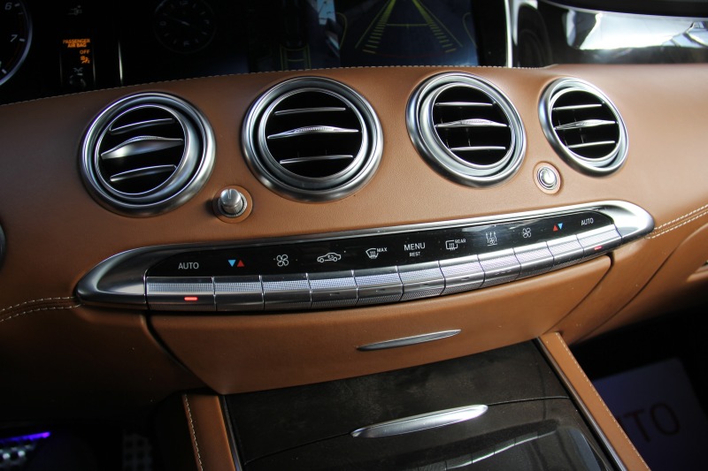 Mercedes-Benz S 500 Coupe/AMG/Designo/Burmester/4Matic, снимка 16 - Автомобили и джипове - 42420843