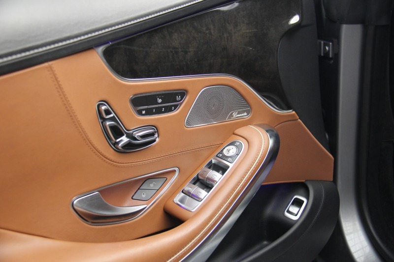 Mercedes-Benz S 500 Coupe/AMG/Designo/Burmester/4Matic, снимка 8 - Автомобили и джипове - 42420843