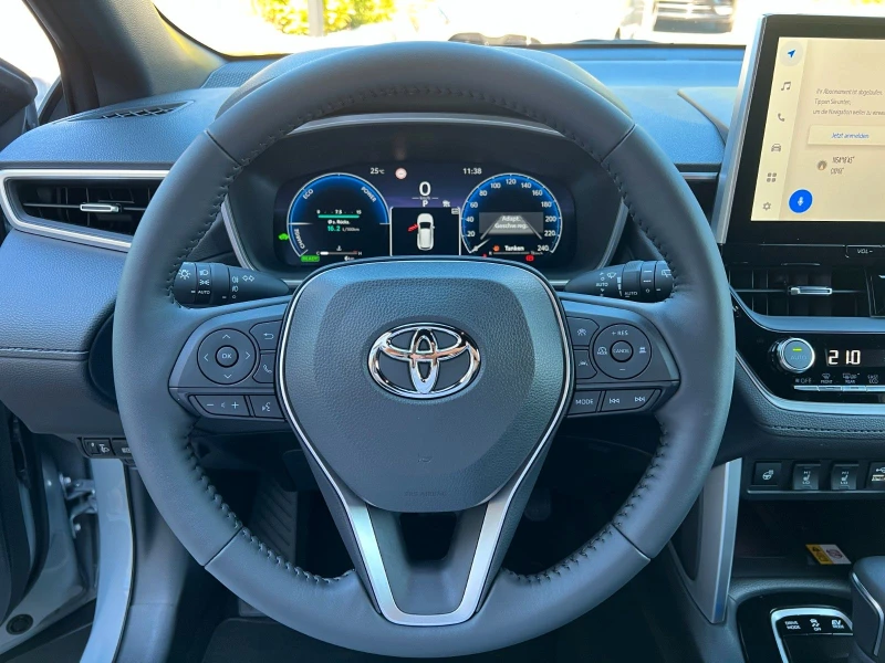 Toyota Corolla Cross HYBRID/140HP/LED/CAM/CARPLAY/293b, снимка 9 - Автомобили и джипове - 47632047