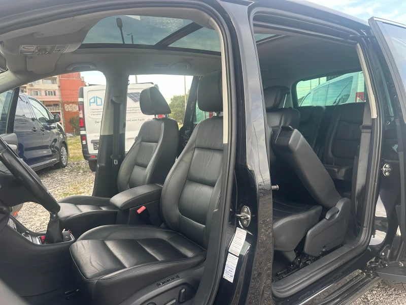 VW Sharan 2.0TDI 140kc 4x4 7mesten FULLL, снимка 9 - Автомобили и джипове - 51625183