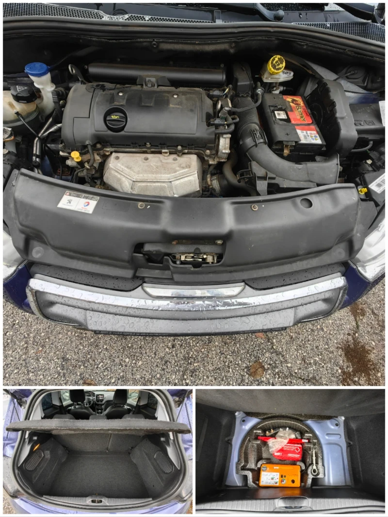 Peugeot 208 1.4 бензин 95 кс, Евро 5, Климатроник, Отлично , снимка 9 - Автомобили и джипове - 52215113