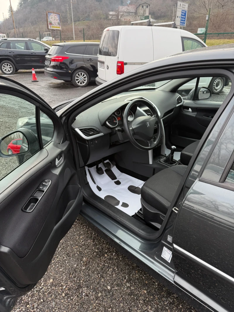 Peugeot 207 BRC Газ САМО 94000 км! Евро5, снимка 8 - Автомобили и джипове - 53223342