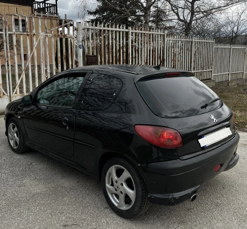 Peugeot 206 2.0 HDI 90, снимка 9 - Автомобили и джипове - 55605037