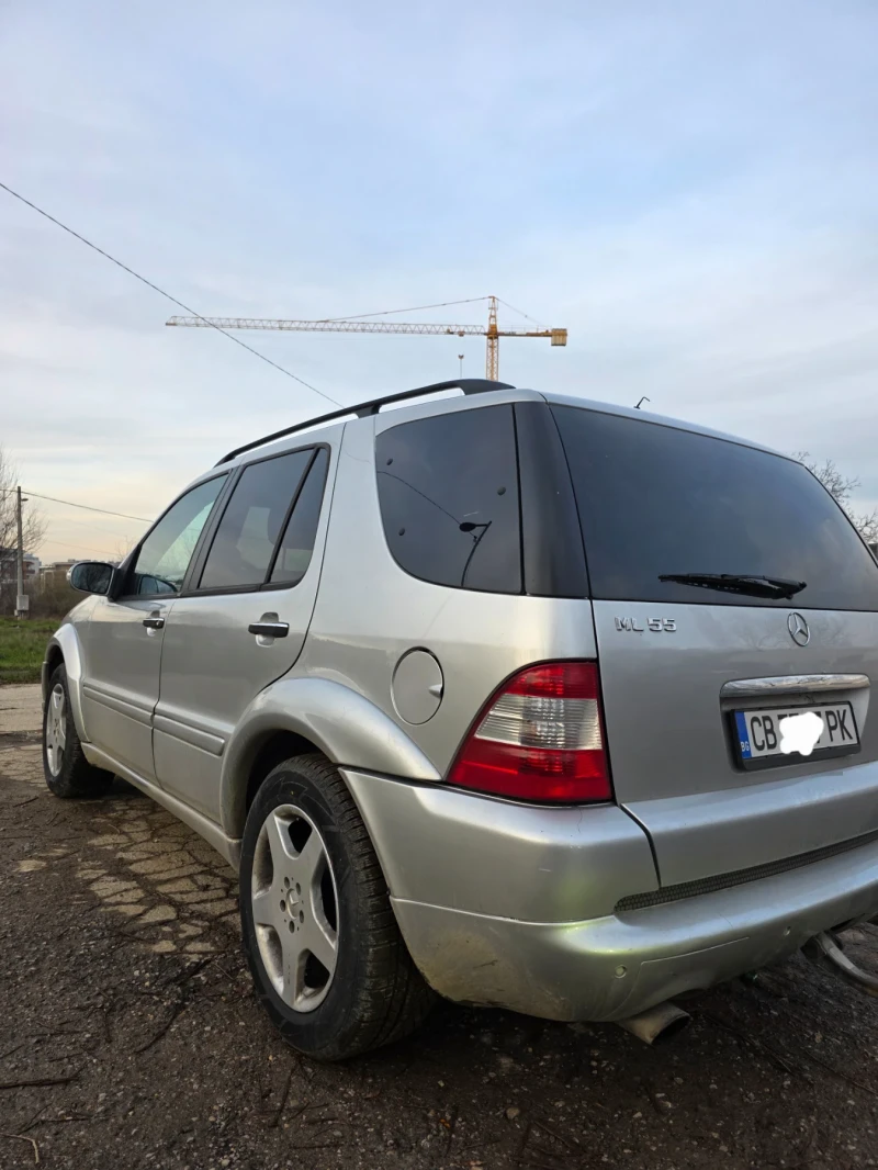 Mercedes-Benz ML 55 AMG Газ/Бензин, снимка 5 - Автомобили и джипове - 52639167