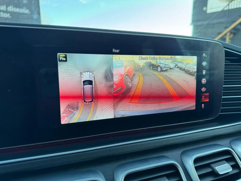 Mercedes-Benz GLE 350 4MATIC* AMG-pack* Night-pack* Distr* HUD* 360* Пан, снимка 14 - Автомобили и джипове - 52870543