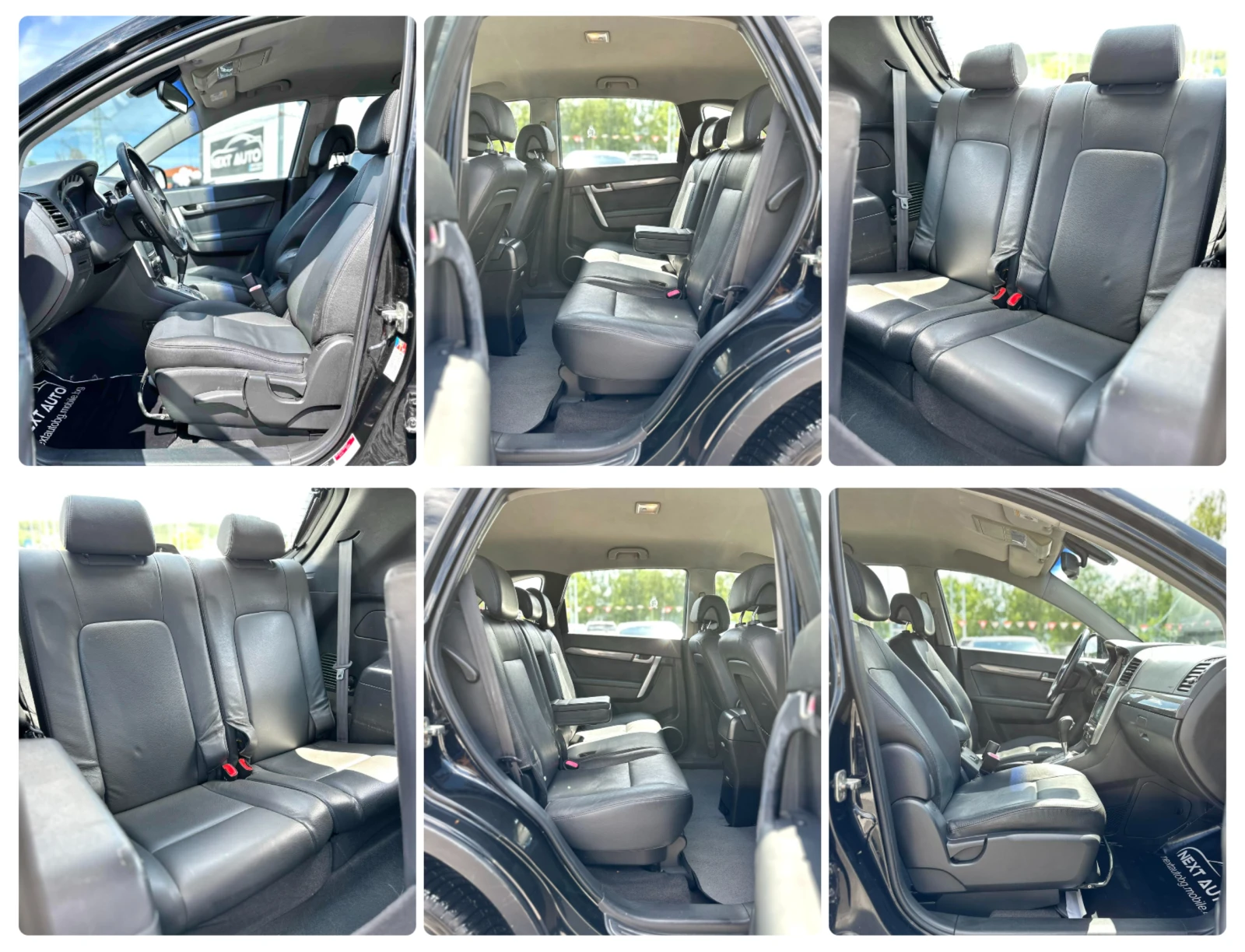 Chevrolet Captiva 2.0D 150HP 6+ 1 ANDROID КОЖА ПОДГРЕВ, снимка 11 - Автомобили и джипове - 54765976