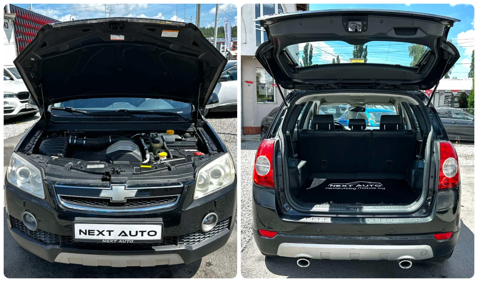 Chevrolet Captiva 2.0D 150HP 6+ 1 ANDROID КОЖА ПОДГРЕВ, снимка 15 - Автомобили и джипове - 54765976