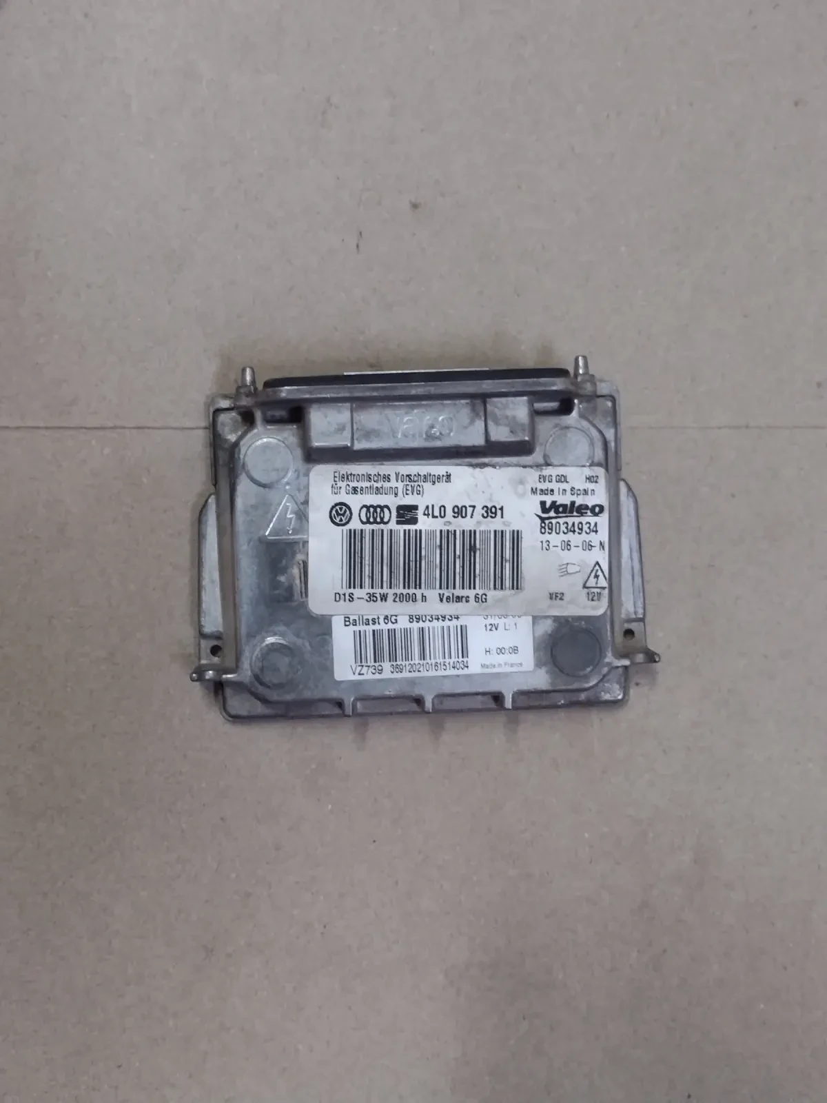 4L0907391 Xenon Ballast   VW, AUDI  Valeo 89034934  | Mobile.bg   1