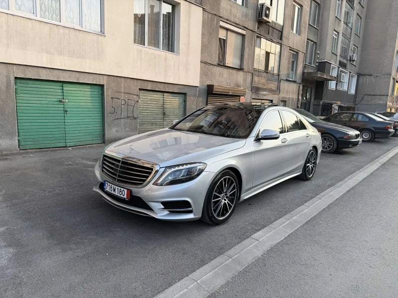 Mercedes-Benz S 350 AMG line, BURMESTER, 9G, снимка 2 - Автомобили и джипове - 52588205