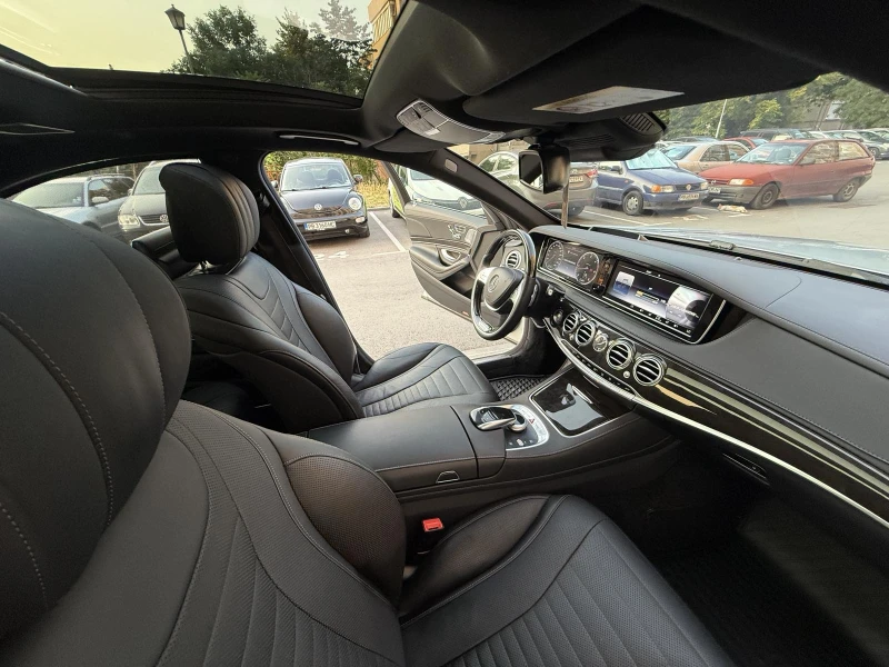 Mercedes-Benz S 350 AMG line, BURMESTER, 9G, снимка 9 - Автомобили и джипове - 52588205