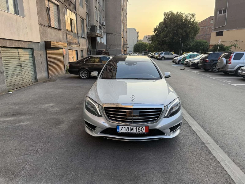 Mercedes-Benz S 350 AMG line, BURMESTER, 9G, снимка 3 - Автомобили и джипове - 52588205