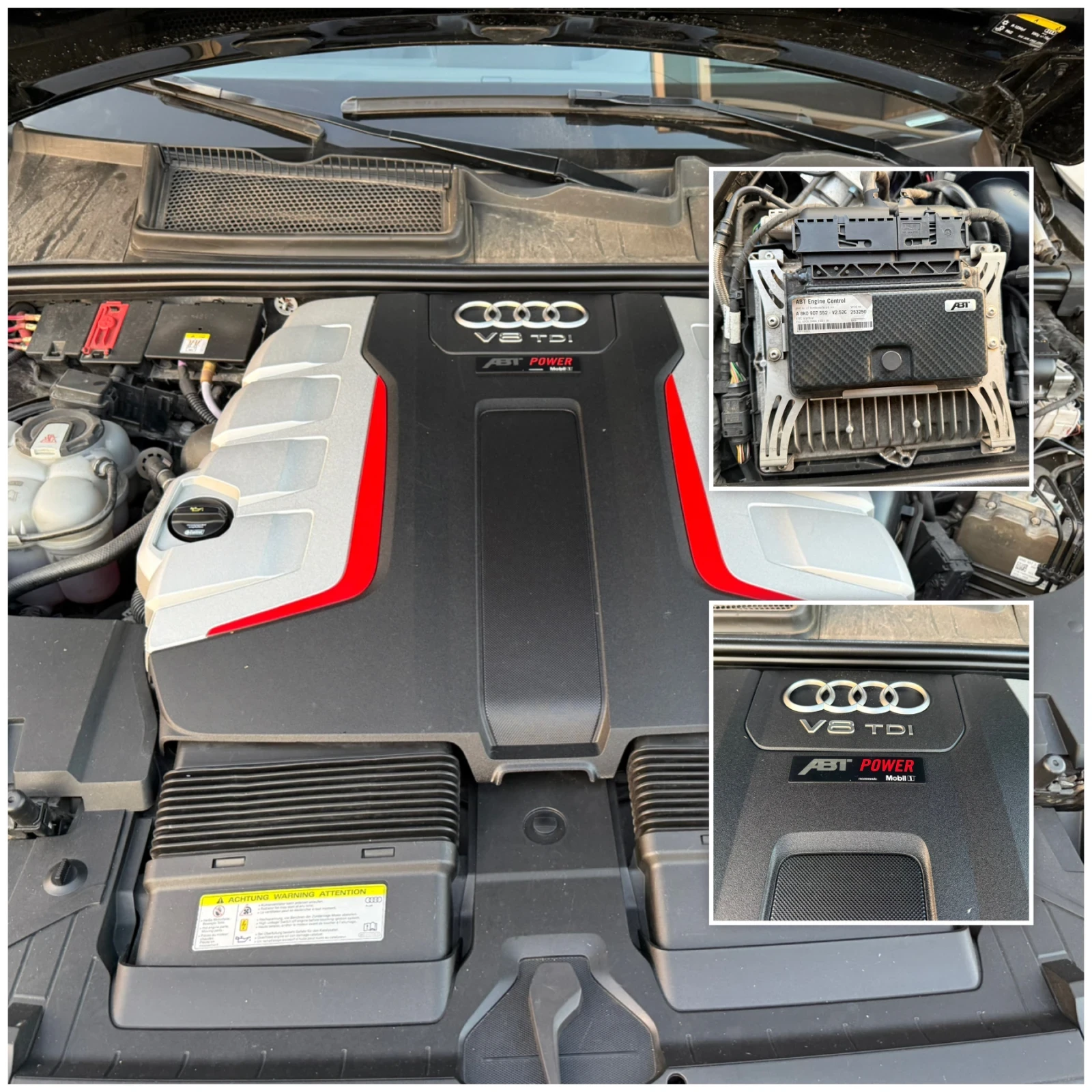 Audi SQ7 ABT* 520hp* Panorama* Matrix* Virtual* Head-up | Mobile.bg   16