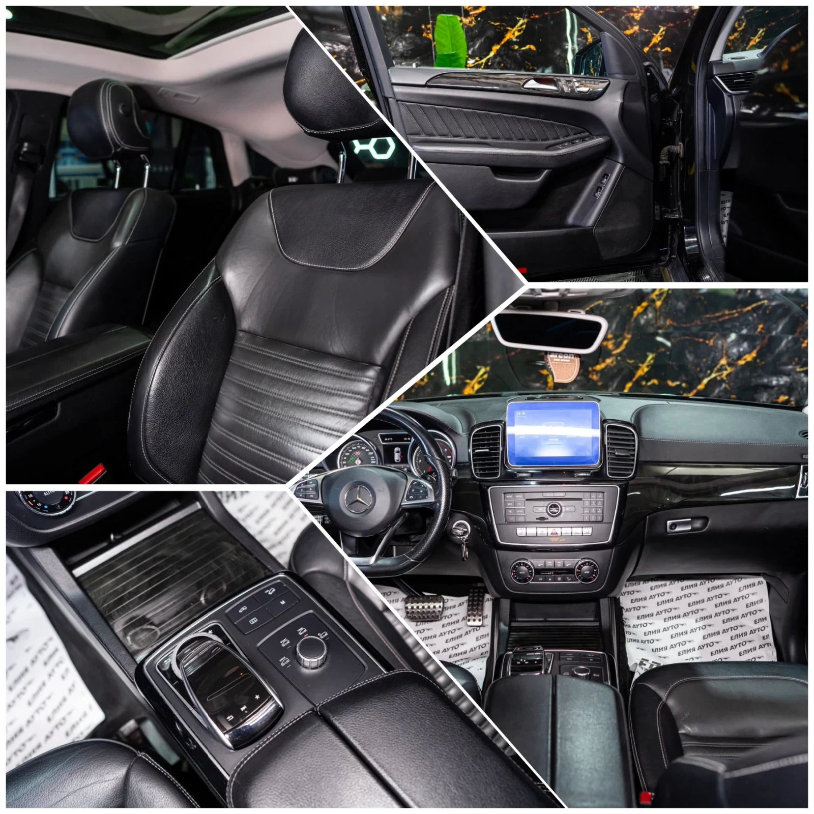 Mercedes-Benz GLE 350 D 4MATIC AMG LINE LED ПАНО RECARO ЛИЗИНГ 100%, снимка 16 - Автомобили и джипове - 55047175