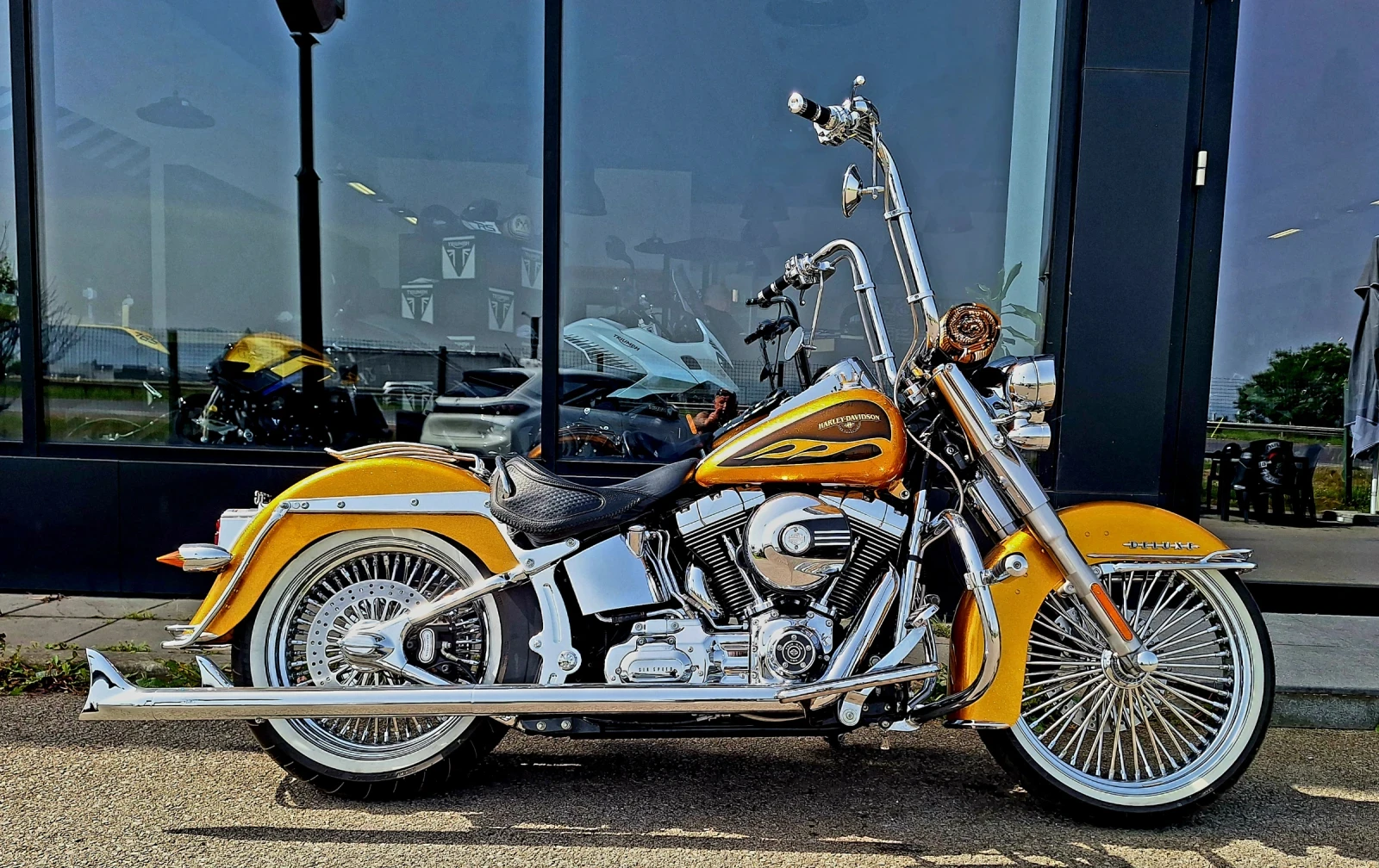 Harley-Davidson Softail DELUXE GOLD CHICANO ABS - изображение 10