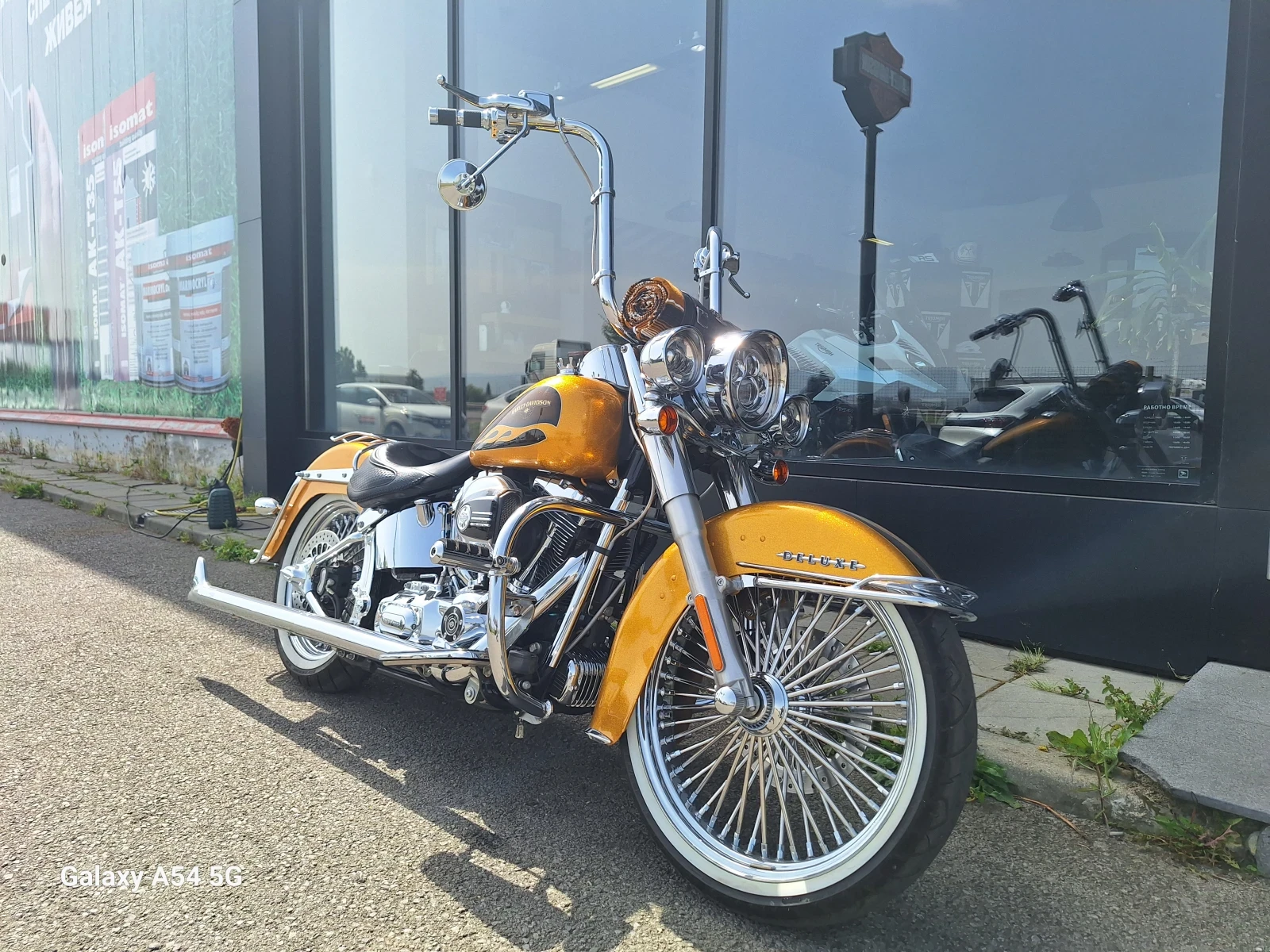 Harley-Davidson Softail DELUXE GOLD CHICANO ABS - изображение 3