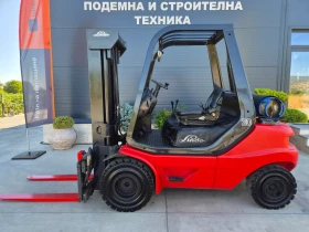 Мотокар Linde 3 тонен / ТРИПЛЕКС + СВОБОДЕН ХОД / ИЗРАВНИТЕЛ, снимка 2