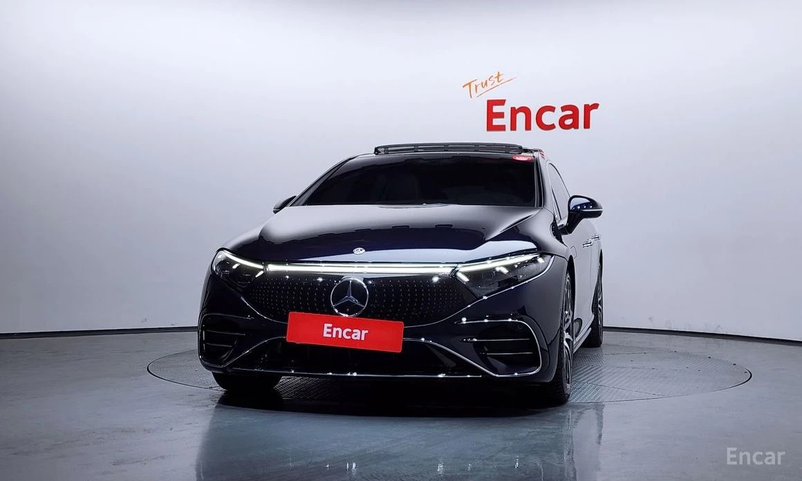Mercedes-Benz EQS 450+ | AMG PKG | WOOD TRIM | BURMESTER | FULL, снимка 3 - Автомобили и джипове - 54270220