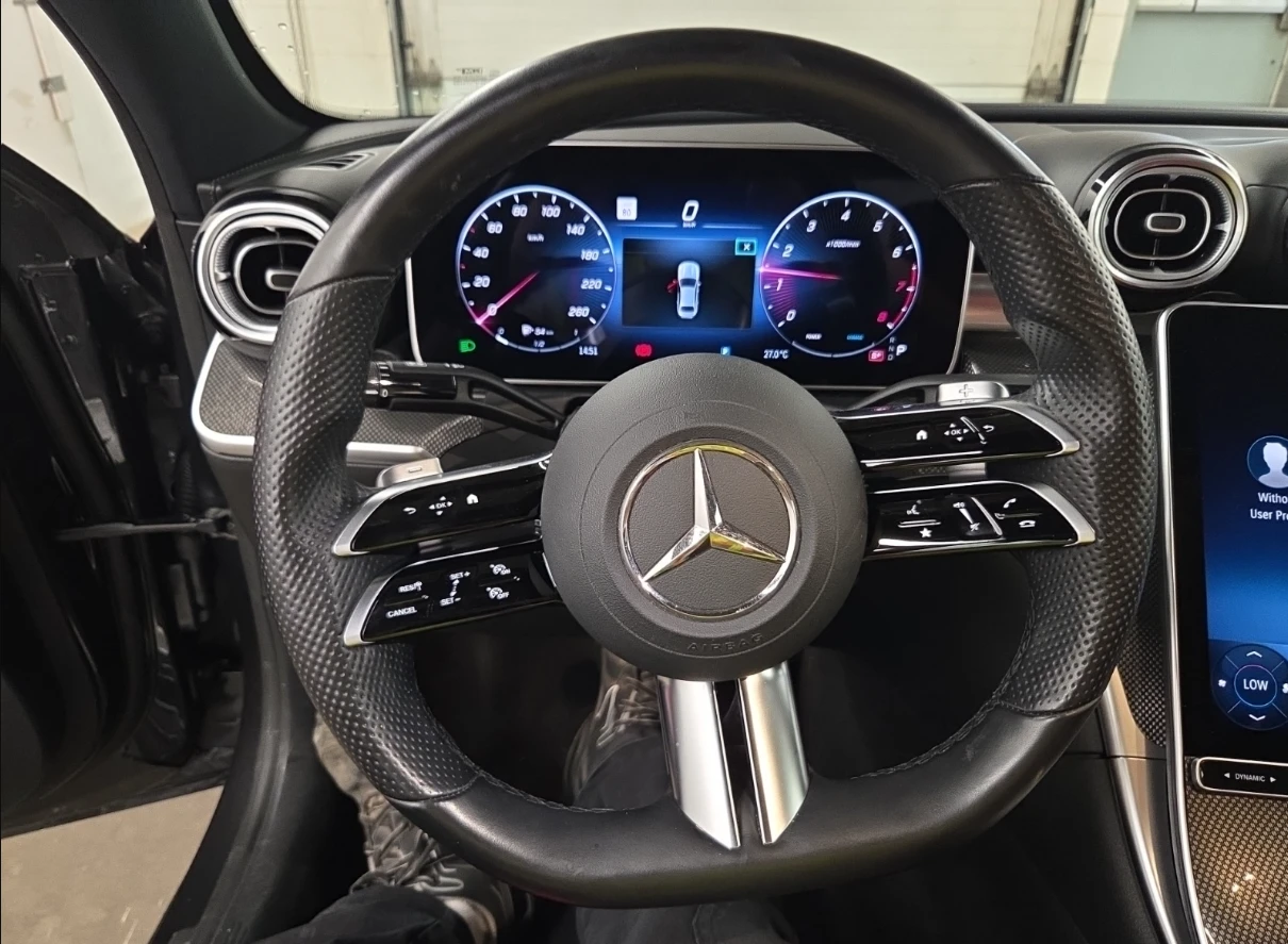 Mercedes-Benz C 300 AMG Line| 4matic| 360Cam| 23k км| НОВА, снимка 10 - Автомобили и джипове - 55226496