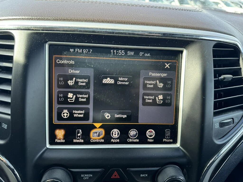 Jeep Grand cherokee 2016 Jeep Grand Cherokee Overland 4WD, снимка 13 - Автомобили и джипове - 54054581