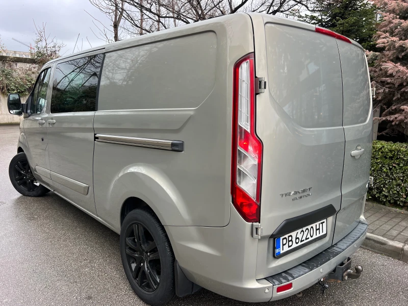 Ford Transit Custom 2.2TDCI KOJA/155кс/KLIMATIK/6+ 1/6sk/UNIKAT, снимка 4 - Бусове и автобуси - 49379219