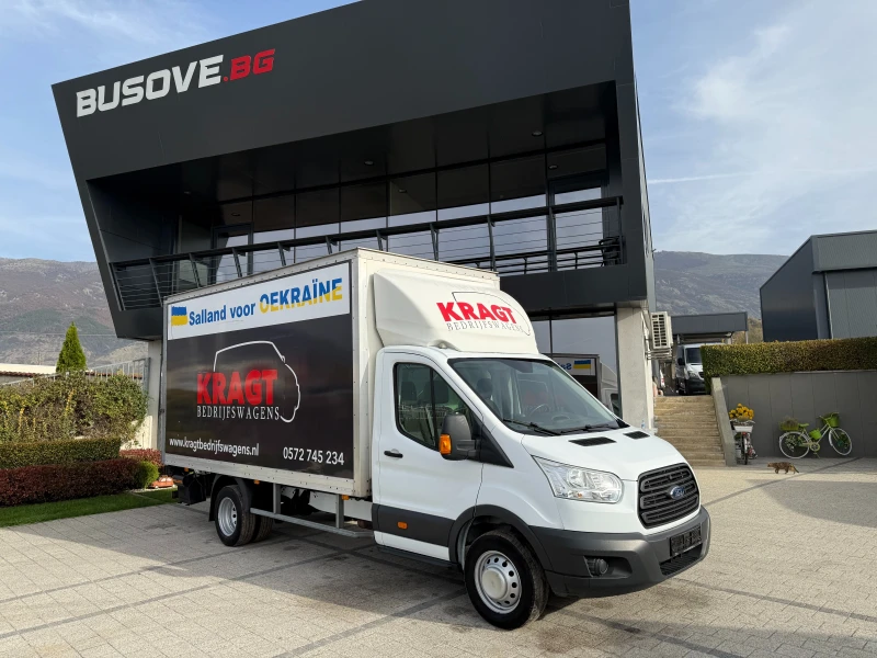 Ford Transit до 3.5т. 4.35м. Клима Падащ борд 