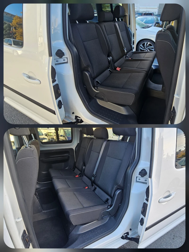 VW Caddy 2.0 TDI 4MOTION DSG Highline Maxi 7 места, снимка 12 - Автомобили и джипове - 52191727