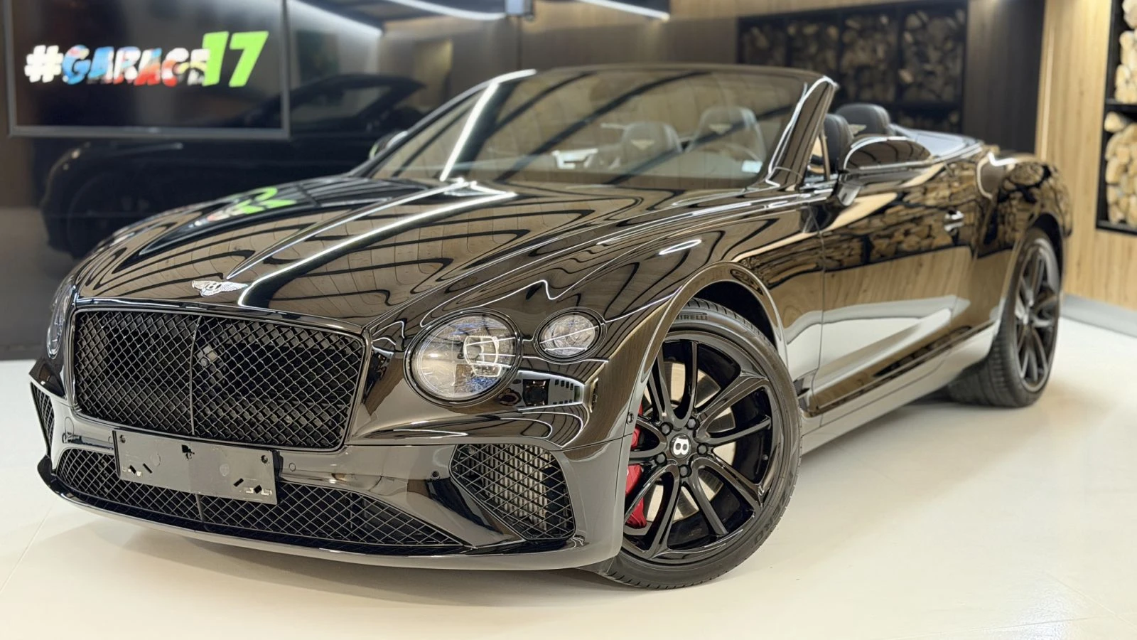 Bentley Continental gt GTC V8 | BlackLine | 18000 km , снимка 1