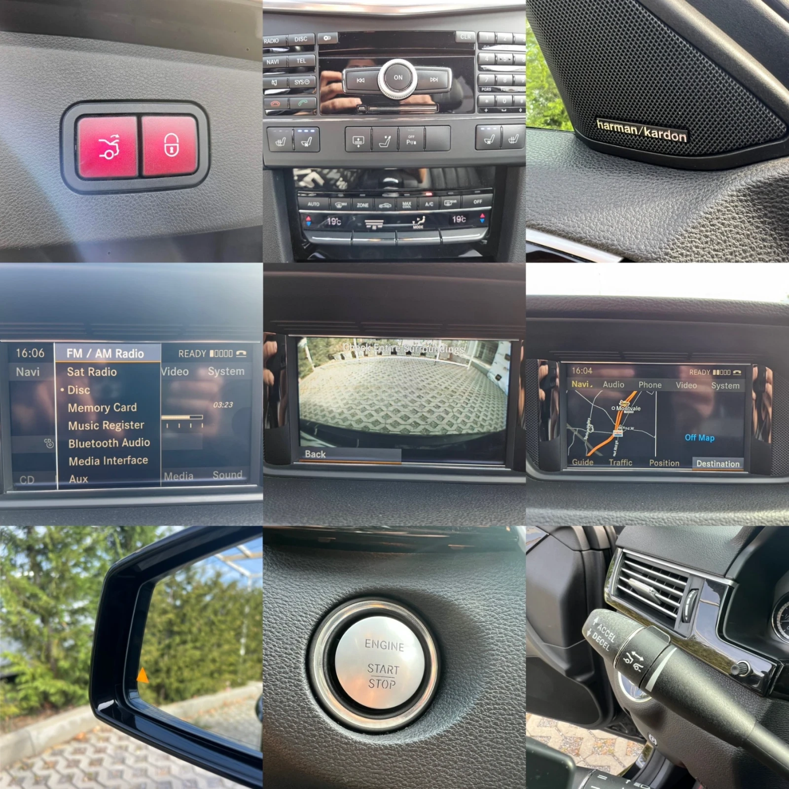 Mercedes-Benz E 500 388= = DISTRONIC= KEYLESS= H&K=  | Mobile.bg   16